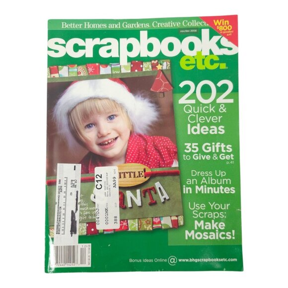 Scrapbooks Etc October November-December 2006 Scrapbooking Better Homes Gardens - Picture 5 of 8